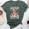 Slap Till Cancer Is Gone Breast Cancer Awareness Bella Canvas T-shirt Heather Forest