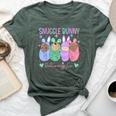 Snuggle Bunny Delivery Co Easter L&D Nurse Mother Baby Nurse Bella Canvas T-shirt Heather Forest