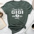 Soon To Be Gigi 2024 Loading Pregnancy Announcement Bella Canvas T-shirt Heather Forest