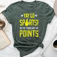 Sportsball Yay Sports T Generic Sports Bella Canvas T-shirt Heather Forest