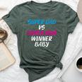 Super Dad Vs Super Mom Winner Baby For New Parents Bella Canvas T-shirt Heather Forest