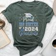 Super Proud Big Sister 2024 Graduate Awesome Family College Bella Canvas T-shirt Heather Forest