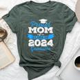 Super Proud Mom Of 2024 Graduate Awesome Family College Bella Canvas T-shirt Heather Forest