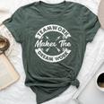 Teamwork Makes The Dream Work Team Motivational Sport Bella Canvas T-shirt Heather Forest