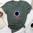 Total Solar Eclipse Burlington For 2024 Souvenir Bella Canvas T-shirt Heather Forest