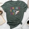 Unicorn Somebody's Feral Aunt Somebody's Feral Aunt Bella Canvas T-shirt Heather Forest