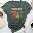 Vintage 1964 60Th Birthday 60 Years Old Bella Canvas T-shirt Heather Forest