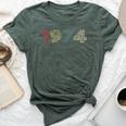 Vintage 1974 Cool 50 Year Old Bday 50Th Birthday Bella Canvas T-shirt Heather Forest