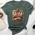 Vintage Ornate Mom My Outstanding Mama Elegant Typography Bella Canvas T-shirt Heather Forest