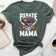 Family Skull Pirate Mama Jolly Roger Crossbones Flag Bella Canvas T-shirt Heather Mauve