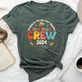 Groovy 2024 New Year's Crew Family Couple Friends Matching Bella Canvas T-shirt Heather Mauve
