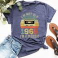 55 Year Old Vintage 1969 55Th Birthday Cassette Tape Bella Canvas T-shirt Heather Navy