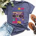 This Is My 80'S Costume Outfit Eighties Retro Vintage Party Bella Canvas T-shirt Heather Navy