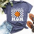 In My Basketball Mom Era Mother's Day Bella Canvas T-shirt Heather Navy
