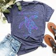 Bridgetown Barbados Sea Turtle Boys Girls Toddler Souvenir Bella Canvas T-shirt Heather Navy