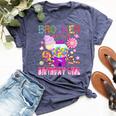 Brother Of The Birthday Girl Candyland Candy Birthday Bella Canvas T-shirt Heather Navy