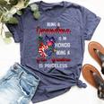 Butterfly Being A Grandma Is An Honor Being A Great Grandma Bella Canvas T-shirt Heather Navy