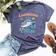 Countdown Is Over It's Cruise Time Husband Wife Bella Canvas T-shirt Heather Navy