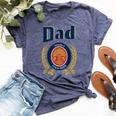 Cute Dad Needs A Cold Beer Drinking Fathers Day 2023 Bella Canvas T-shirt Heather Navy