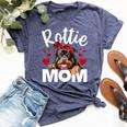 Cute Rottweiler For Mom Rottie Rottweiler Lover Bella Canvas T-shirt Heather Navy