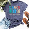 Dance Mom I Don't Dance I Finance Dancing Mommy Bella Canvas T-shirt Heather Navy