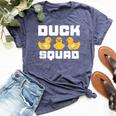 Duck Squad Animal Duck Lover Bella Canvas T-shirt Heather Navy