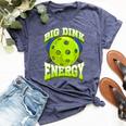 Big Dink Energy Pickleball Player Lover Women Bella Canvas T-shirt Heather Navy