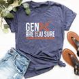 Generation X Humor 60S 70S Gen-Xers Sarcastic Gen X Bella Canvas T-shirt Heather Navy