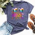 Girls Trip Matching Beaches Booze & Besties Bella Canvas T-shirt Heather Navy