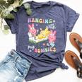 Hanging With My Bunnies Nurse Happy Easter Day Bella Canvas T-shirt Heather Navy