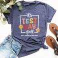 It's Test Day Yall Do Best School Exam Teacher Student Bella Canvas T-shirt Heather Navy