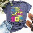 Just A Girl Who Loves The 90S Party 90S Outfit 1990S Costume Bella Canvas T-shirt Heather Navy