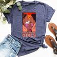 Kiss More Girls Black Lesbian Cute Lgbt Pride Month Bella Canvas T-shirt Heather Navy
