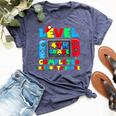 Level 4Th Grade Completed Hello 5Th Grade Last Day Of School Bella Canvas T-shirt Heather Navy