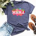 Mama Of The Berry First Birthday Strawberry Matching Couple Bella Canvas T-shirt Heather Navy