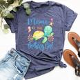 Meme Of The Birthday Girl Sea Party Turtle Birthday Bella Canvas T-shirt Heather Navy