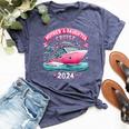 Mother And Daughter Cruise 2024 Family Trip 2024 Bella Canvas T-shirt Heather Navy