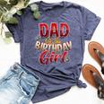 Spider Web Birthday Party Costume Dad Of The Birthday Girl Bella Canvas T-shirt Heather Navy