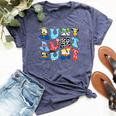 Toy Aunt Story Boy Mom Mother's Day For Womens Bella Canvas T-shirt Heather Navy