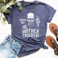 Truck You Mother Trucker Truck Driver Bella Canvas T-shirt Heather Navy