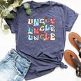 Uncle Toy Story Grandpa Fathers Day Mens Bella Canvas T-shirt Heather Navy