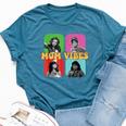 90’S Mom Vibes Vintage Retro Mom Life Mother Day Bella Canvas T-shirt Heather Deep Teal