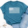 American Freedom Whiskey And Guns 1776 Graphic White Bella Canvas T-shirt Heather Deep Teal