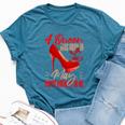 Bday May Birthday A Queen Was Born In May Bella Canvas T-shirt Heather Deep Teal