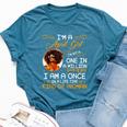 Black Aries Birthday I'm A April Girl Melanin Bella Canvas T-shirt Heather Deep Teal