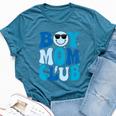 Boy Mom Club Mother's Day Groovy Mother Mama Bella Canvas T-shirt Heather Deep Teal