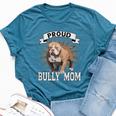 Bully Xl Pitbull Crazy Lover Proud Dog Mom American Bully Bella Canvas T-shirt Heather Deep Teal