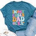 In My Cheer Dad Era Cheerleading Girls Ns Bella Canvas T-shirt Heather Deep Teal