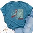 Christian White Straight Unwoke Unvaxxed Gun Owner Vintage Bella Canvas T-shirt Heather Deep Teal