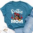 Cute Rottweiler For Mom Rottie Rottweiler Lover Bella Canvas T-shirt Heather Deep Teal